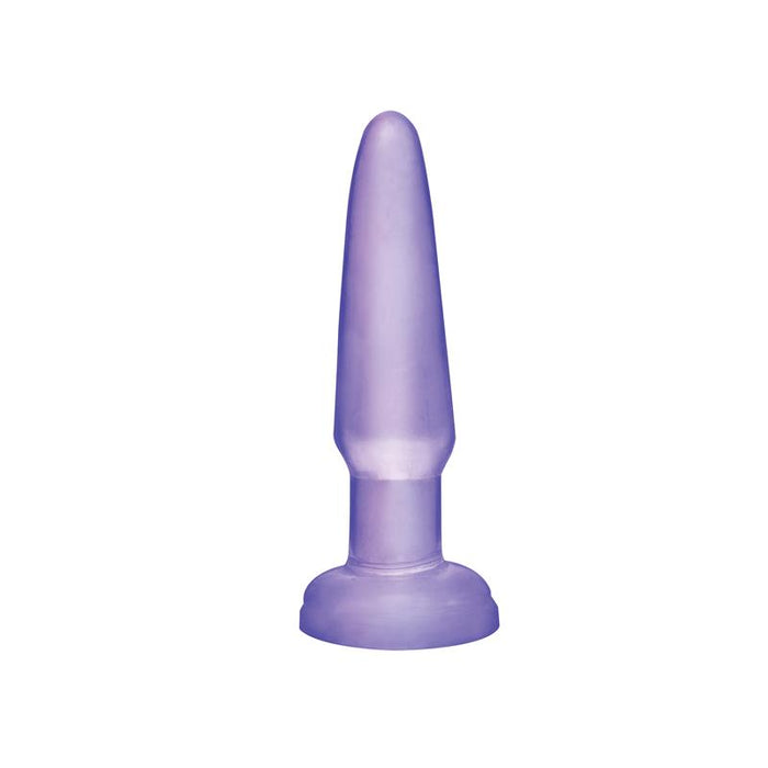 Basix Rubber Works Butt Plug Principiantes Color Purpura