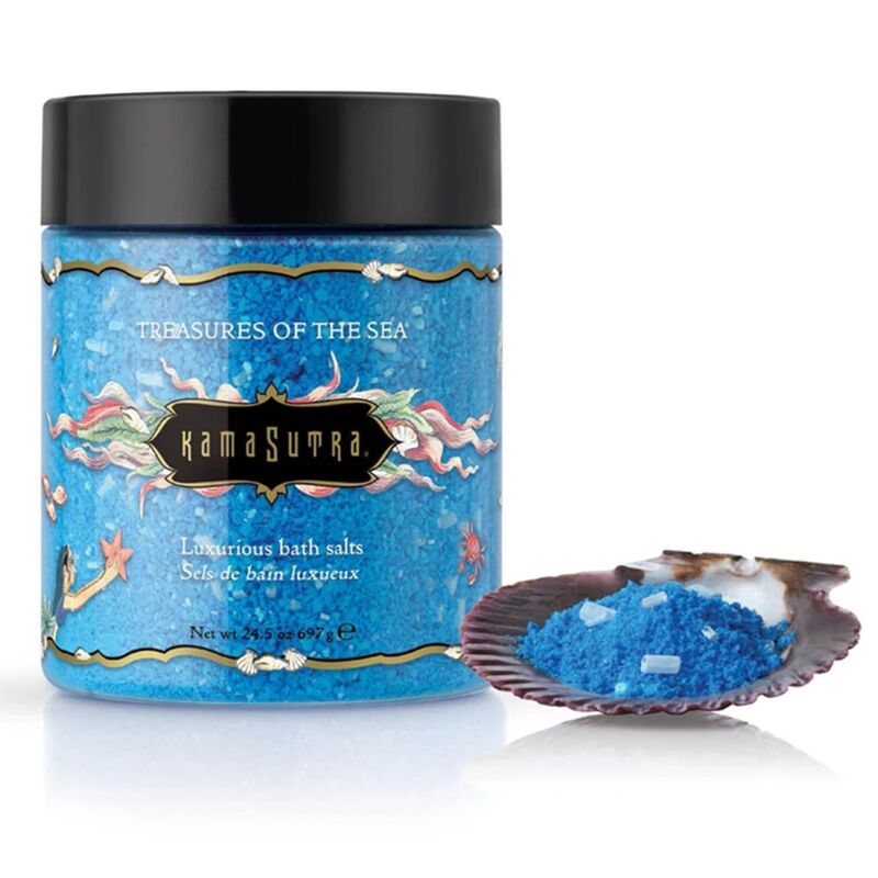 Comprar KAMASUTRA Sales De Baño Treasures Of The Sea 697 Gr – Experiencia Sensorial Para Un Baño Relajante Y Revitalizante-Noxtic