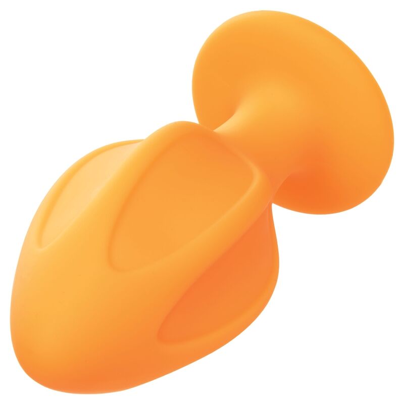 Comprar CALEXOTICS Cheeky Plugs Anales Naranja – Plugs Con Textura Individual Y Base Con Ventosa Para Uso Seguro-Noxtic