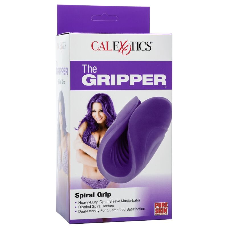Comprar CALEXOTICS Gripper Spiral Grip – Masturbador Texturizado Para Placer Personalizado-Noxtic