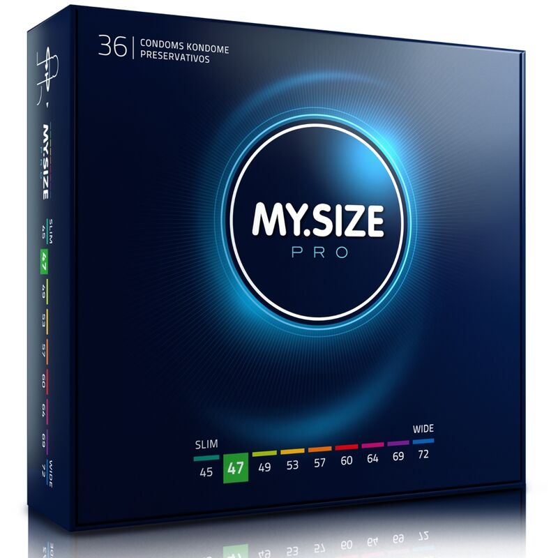Comprar MY SIZE Pro Preservativos 47 Mm 36 Unidades – Ajuste Perfecto Para Mayor Comodidad-PRESERVATIVOS-Noxtic