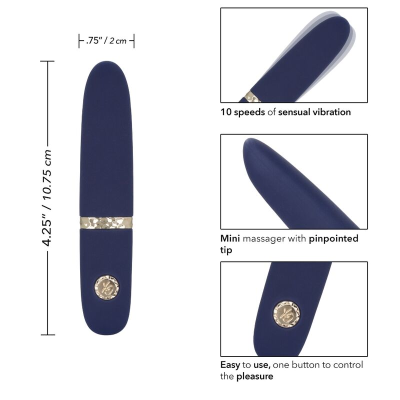Comprar CALEXOTICS Chic Daisy Mini Masajeador – Diseño Compacto Para Experiencia Sensorial Discreta-Noxtic