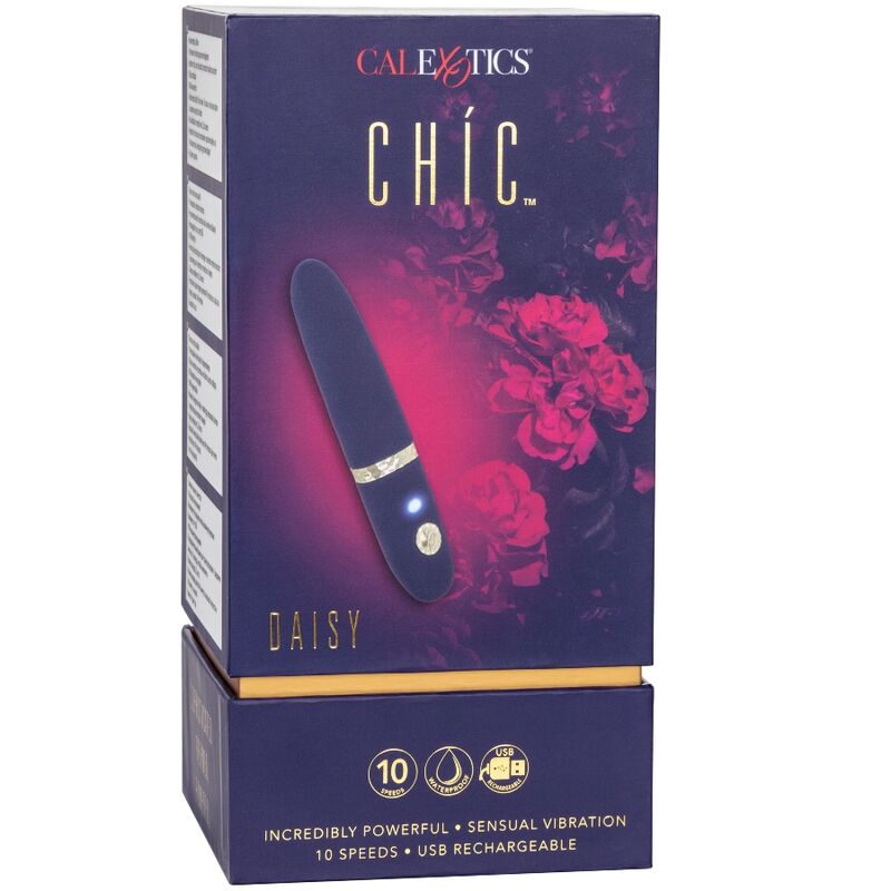 Comprar CALEXOTICS Chic Daisy Mini Masajeador – Diseño Compacto Para Experiencia Sensorial Discreta-Noxtic