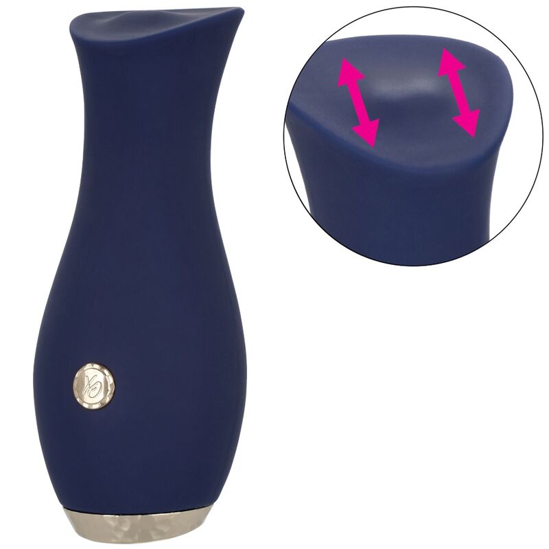 Comprar CALEXOTICS Chic Tulip Masajeador Azul – Diseño Ergonómico Para Una Estimulación Sensorial Única-Noxtic