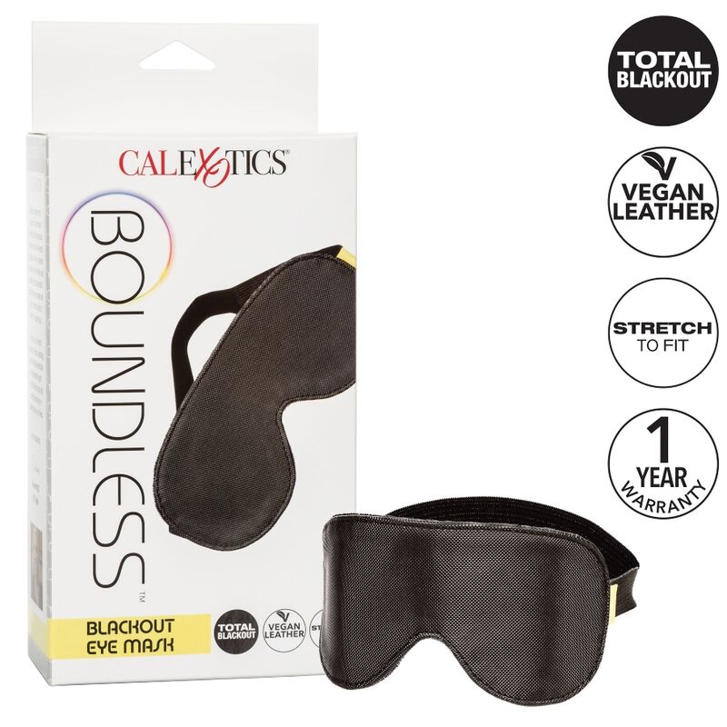Comprar CALEXOTICS Máscara De Ojos Boundless Blackout – Diseño Confortable Para Relajación Total-Noxtic