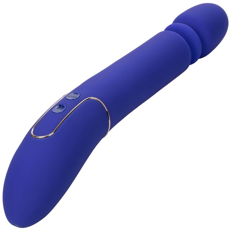 Comprar CALEXOTICS Shameless Slim Thumper Azul – Masajeador De Lujo Con Diseño Elegante Y Potente-Noxtic