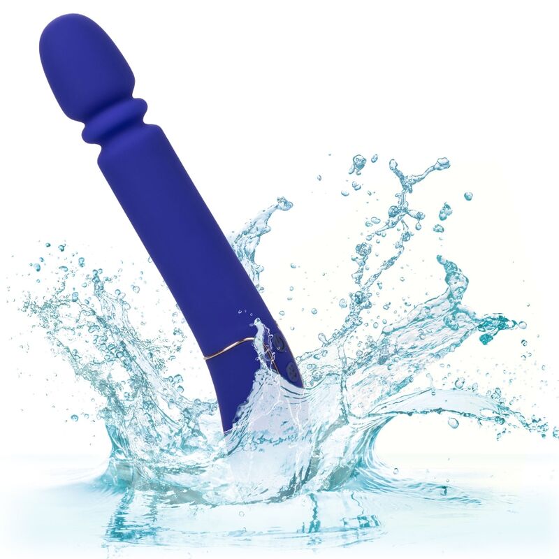 Comprar CALEXOTICS Shameless Slim Thumper Azul – Masajeador De Lujo Con Diseño Elegante Y Potente-Noxtic