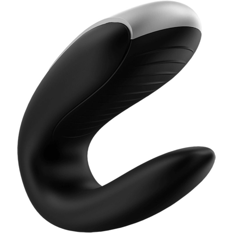 Comprar Satisfyer Double Fun Negro – Vibrador Recargable Con Diseño Innovador Para Parejas-Noxtic