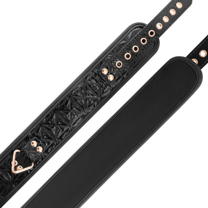Comprar BEGME Collar Black Edition – Cuero Vegano Con Forro De Neopreno Para Comodidad Y Estilo-Noxtic