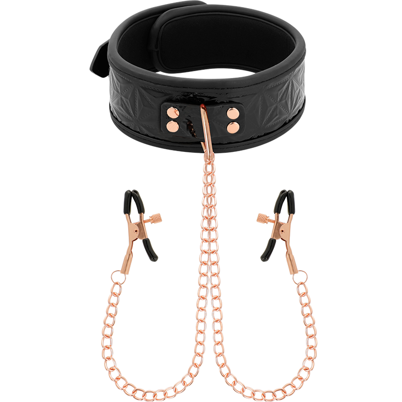 Comprar BEGME Black Edition Collar Con Cadenas – Diseño Elegante En Neopreno Para Estimulación Sensorial-Noxtic