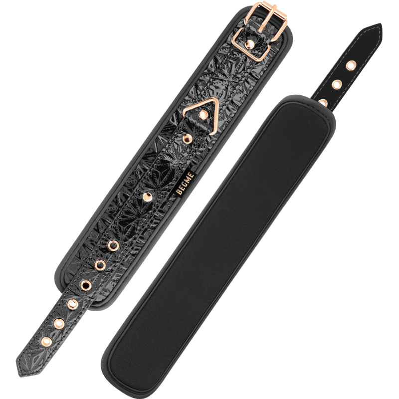 Comprar BEGME Black Edition Esposas Para Tobillos – Accesorio Con Forro De Neopreno Para Confort Y Estilo-Noxtic
