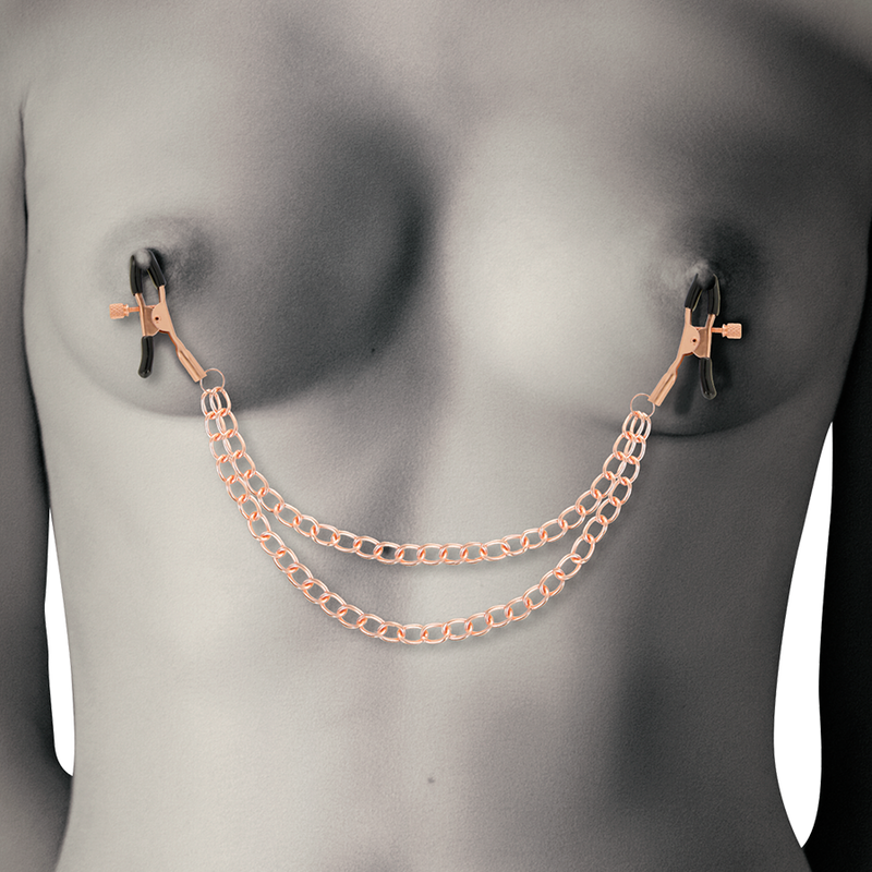 Comprar COQUETTE Chic Desire – Pinzas Metálicas Para Estimulación Sensorial Con Cadena-Noxtic