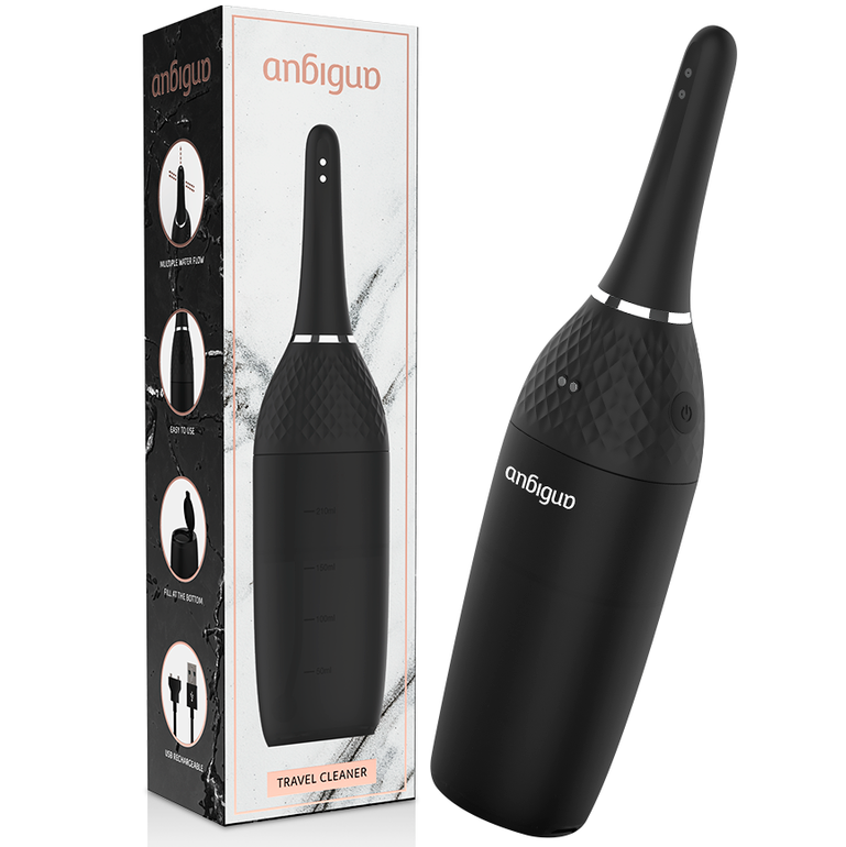 Comprar ANBIGUO Limpiador Anal Automático – Innovador Diseño Con 5 Intensidades Para Una Limpieza Eficaz-Noxtic