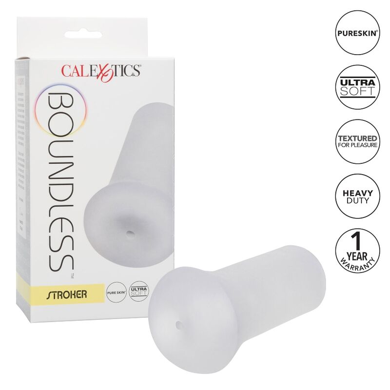 Comprar CALEXOTICS Masturbador Boundless Stroker Transparente – Material Realista Para Una Experiencia Sensacional-Noxtic