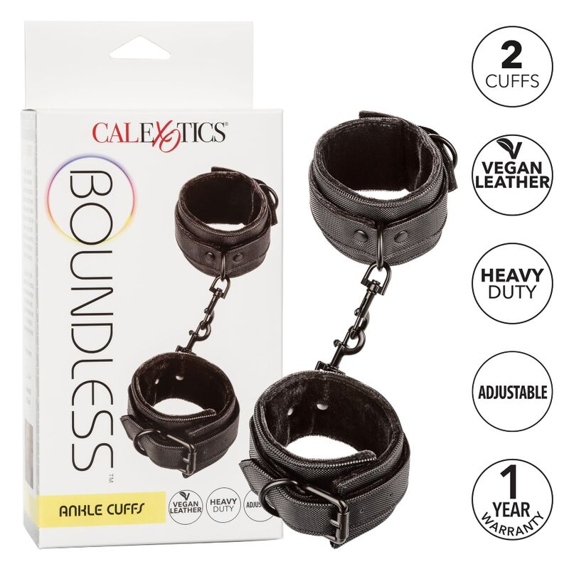 Comprar CALEXOTICS Boundless Ankle Cuffs – Esposas Tobilleras Elegantes Para Exploración Con Estilo-Noxtic