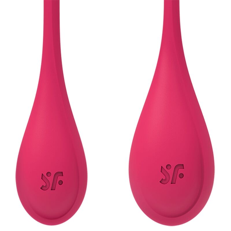 Comprar Satisfyer Yoni Power 1 Kit De Entrenamiento Rojo – Fortalece Los Músculos Con Diseño Ergonómico De Silicona Médica-Noxtic