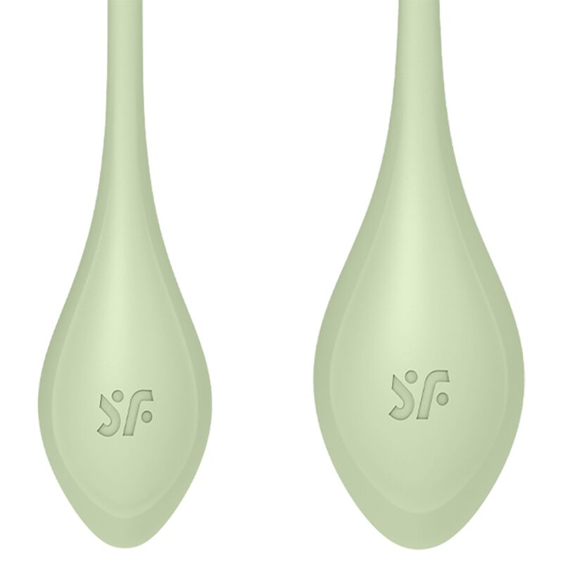 Comprar Satisfyer Yoni Power 2 Kit De Entrenamiento Verde – Bolas Chinas Para Fortalecer El Suelo Pélvico-Noxtic