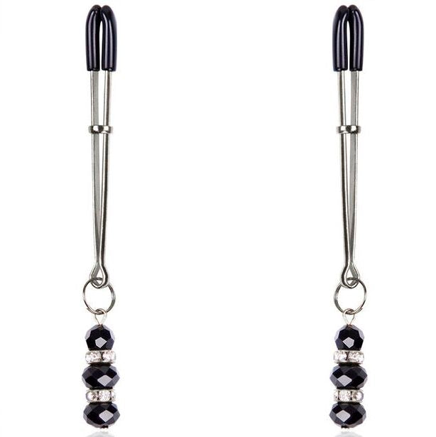 Comprar OHMAMA FETISH Pinzas Con Piedrecitas Cristal – Accesorio Elegante Para Estimulación Sensible-Noxtic