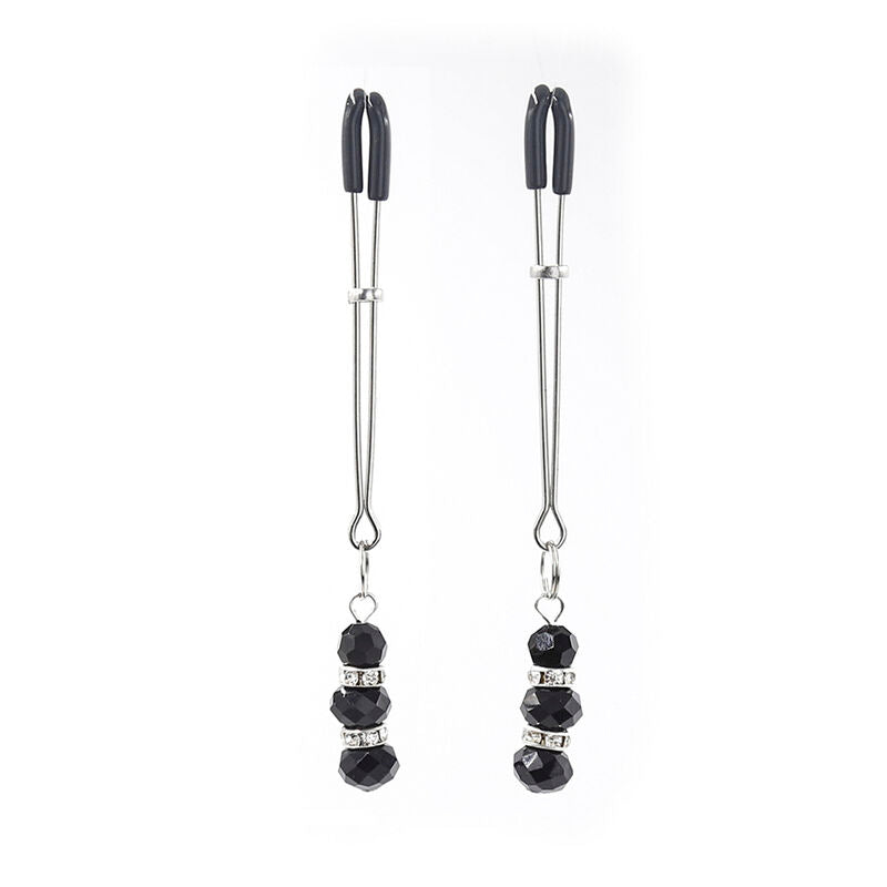 Comprar OHMAMA FETISH Pinzas Con Piedrecitas Cristal – Accesorio Elegante Para Estimulación Sensible-Noxtic
