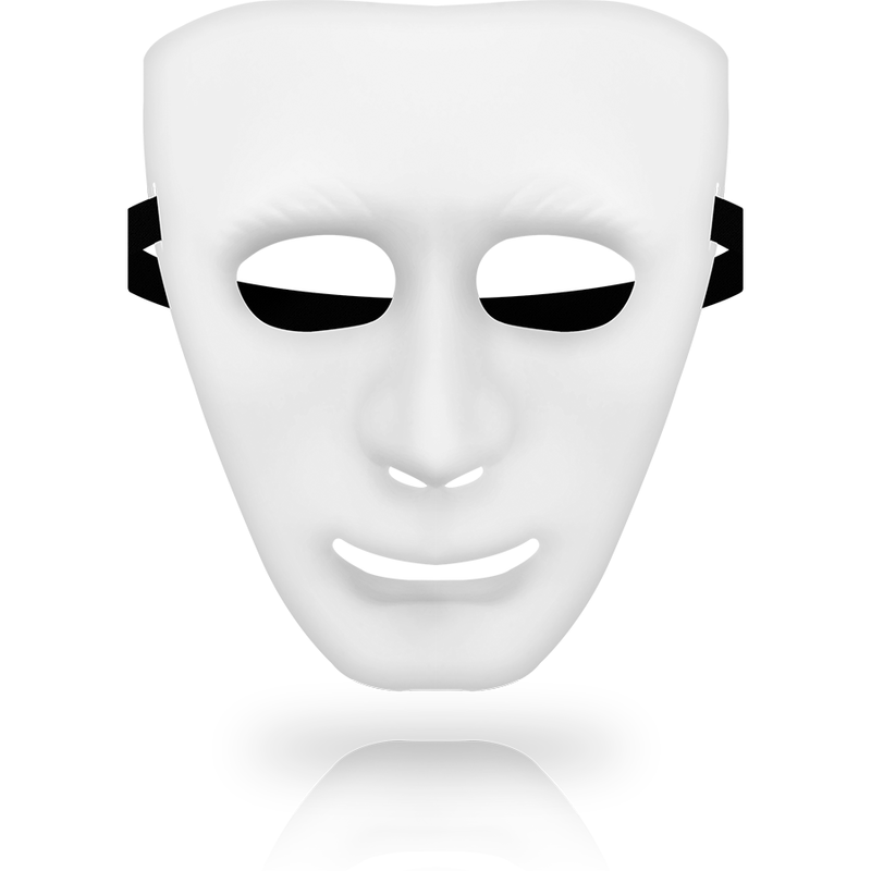 Comprar OHMAMA Máscara Blanca Talla Única – Diseño Elegante Para Aumentar El Misterio En Tus Juegos-Noxtic