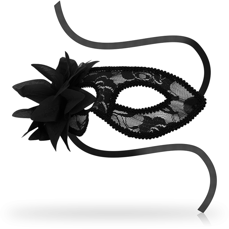 Comprar OHMAMA Antifaz Con Encajes Y Flor Negro – Diseño Elegante Para Un Toque De Misterio-Noxtic