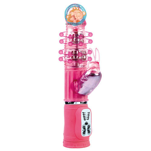 Comprar BAILE Passion Rock Bunny Rampante 10F Rosa – Vibrador Potente Con Estimulación Inigualable-Noxtic