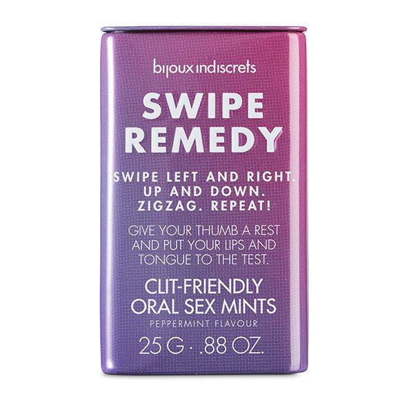 Comprar BIJOUX Indiscrets Swipe Remedy Caramelos – Sabor Mentolado Para Una Experiencia Fresca y Deliciosa-Noxtic