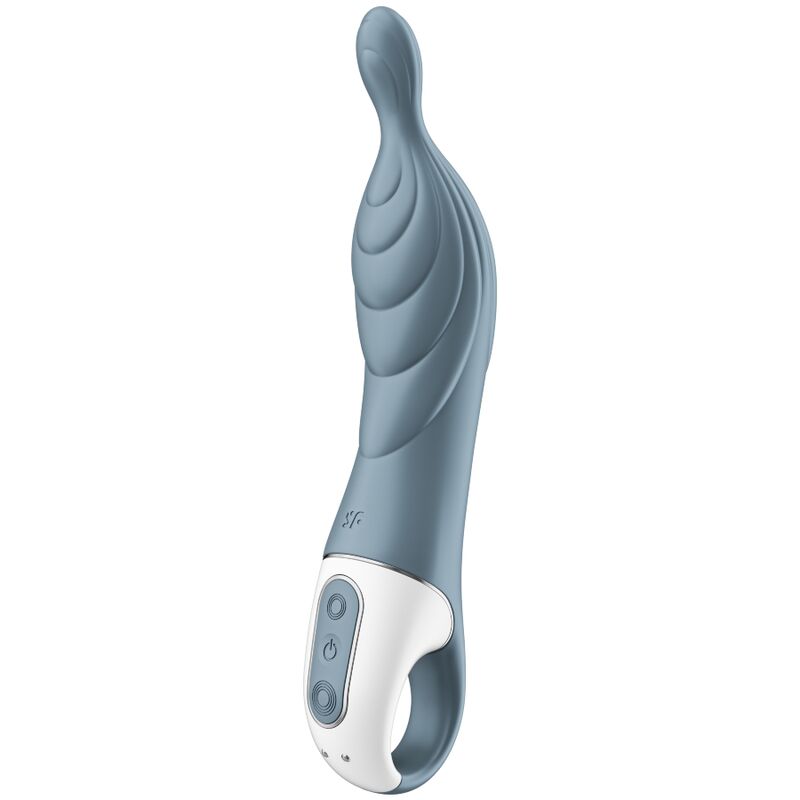 Comprar Satisfyer A-Mazing 2 Vibrador Punto A Gris – Vibrador Recargable Resistente al Agua Con Diseño Ergonómico-Noxtic