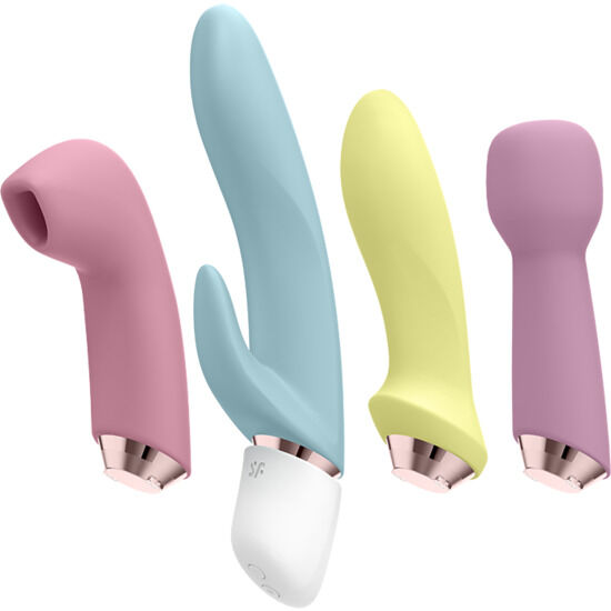 Comprar Satisfyer Marvelous Four Set – Vibrador Versátil Con Bases Intercambiables-Noxtic