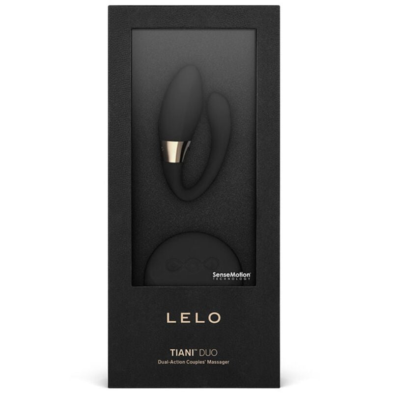 Comprar LELO Tiani Duo Negro – Masajeador Para Parejas Con Vibraciones Internas Y Externas-Noxtic