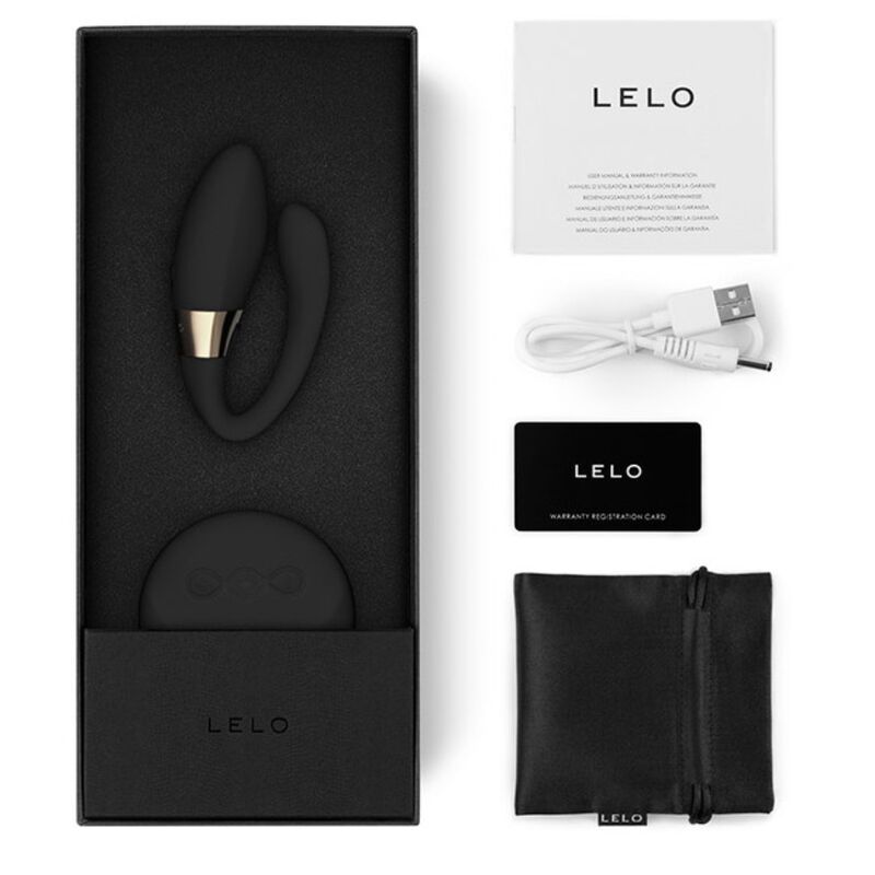 Comprar LELO Tiani Duo Negro – Masajeador Para Parejas Con Vibraciones Internas Y Externas-Noxtic