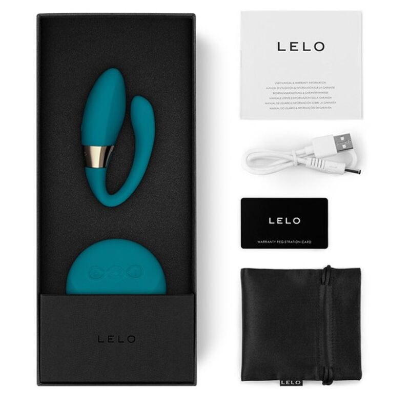 Comprar LELO TIANI DUO Azul – Masajeador Para Parejas Con Diseño Innovador y Libertad Sensorial-Noxtic