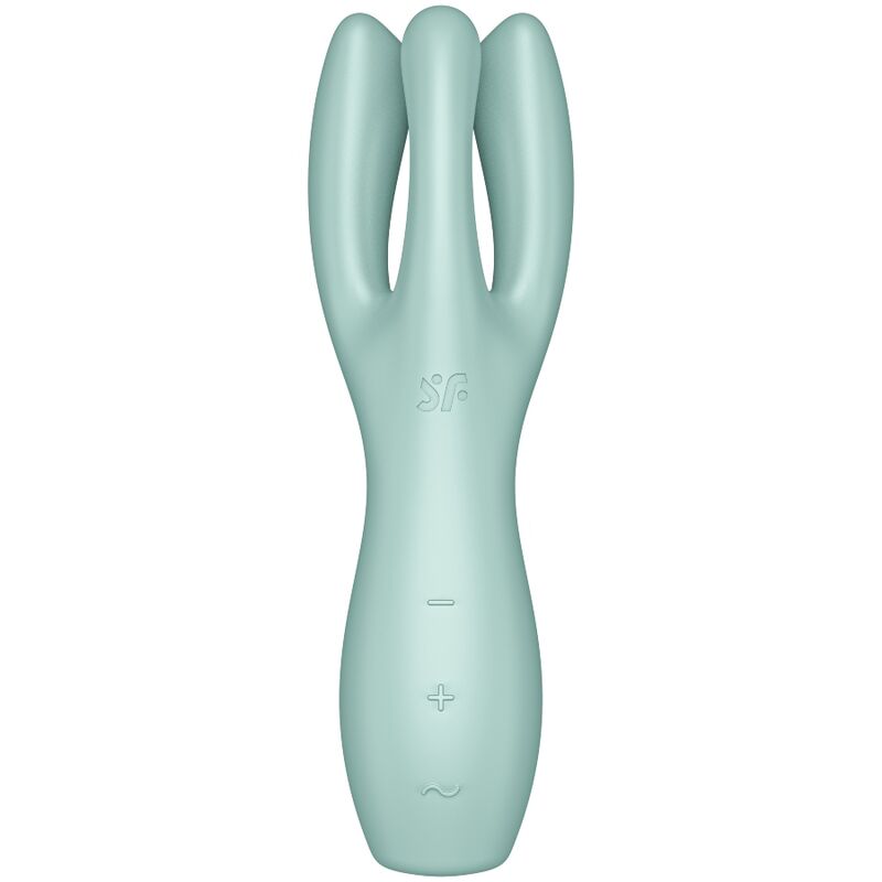Comprar Satisfyer Threesome 3 Vibrador Rosa – Vibrador Recargable Con Estimulación Ergonómica-Noxtic