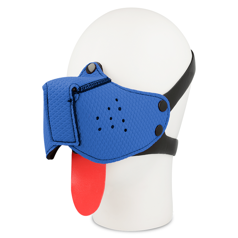Comprar OHMAMA FETISH Bozal Perro Azul – Diseño Elegante Para Juegos Sensuales Con Comodidad-Noxtic