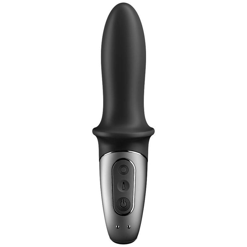 Comprar Satisfyer Hot Passion Vibrador Anal Negro – Vibrador Recargable Con Función De Calor Para Experiencia Sensorial-Noxtic