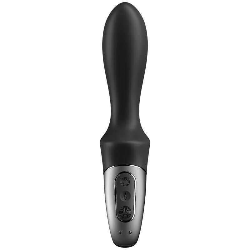 Comprar Satisfyer Heat Climax Vibrador Anal Negro – Vibraciones Intensas Con Función De Calentamiento-Noxtic