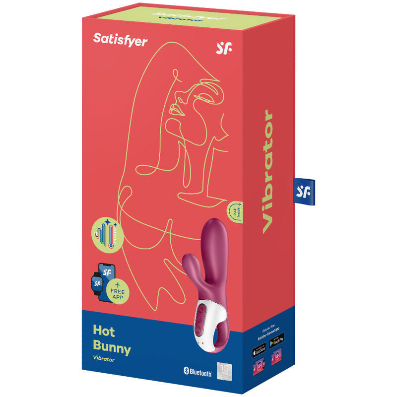 Comprar Satisfyer Hot Bunny – Vibrador Recargable Con Estimulación Profunda Del Punto G-Noxtic
