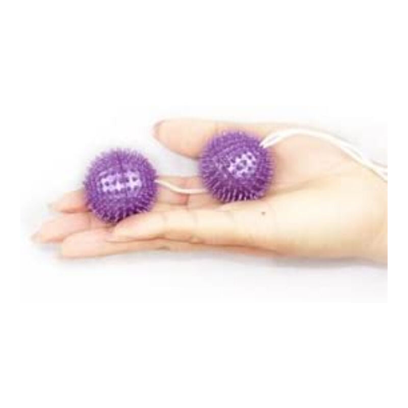 Comprar BAILE Bolas Texturadas Morado 3.60 CM – Fortalece el Suelo Pélvico Con Diseño Confiable y Sensorial-Noxtic