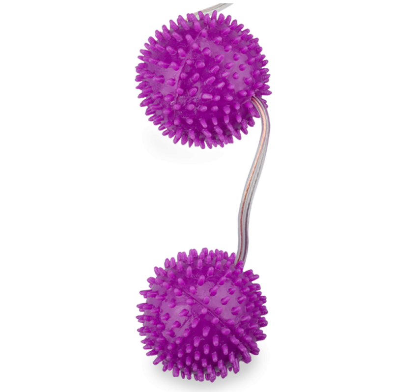 Comprar BAILE Bolas Texturadas Morado 3.60 CM – Fortalece el Suelo Pélvico Con Diseño Confiable y Sensorial-Noxtic