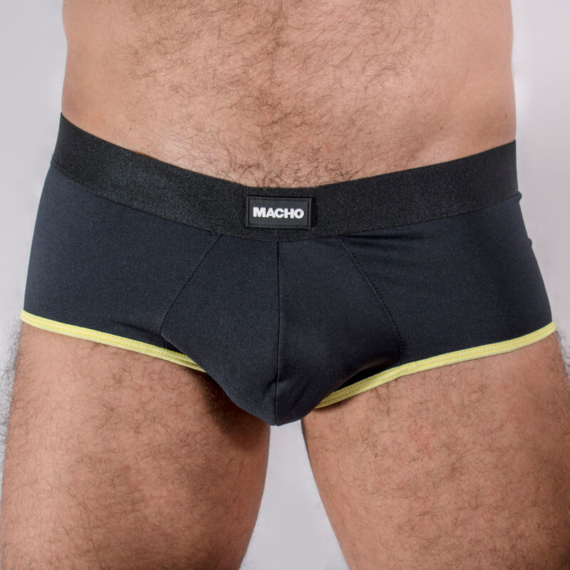 Comprar Macho MS24A Calzoncillo Brief Dark Amarillo S – Diseño Moderno Con Comodidad Duradera-Noxtic