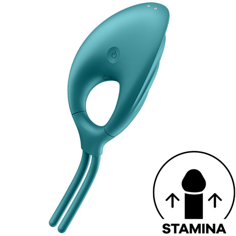 Comprar Satisfyer Swordsman Anillo Vibrador Verde – Anillo Ergonómico Para Placer Compartido-Noxtic