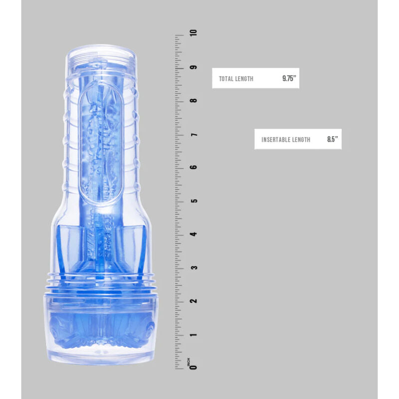 Comprar FLESHLIGHT Turbo Core Blue Ice – Juguete Erótico Innovador Con Diseño Único-Noxtic
