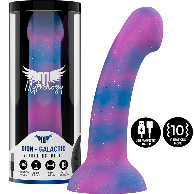 Comprar MYTHOLOGY DION GALACTIC DILDO M – Vibrador Con Diseño Elegante Y Tecnología Inalámbrica-Noxtic