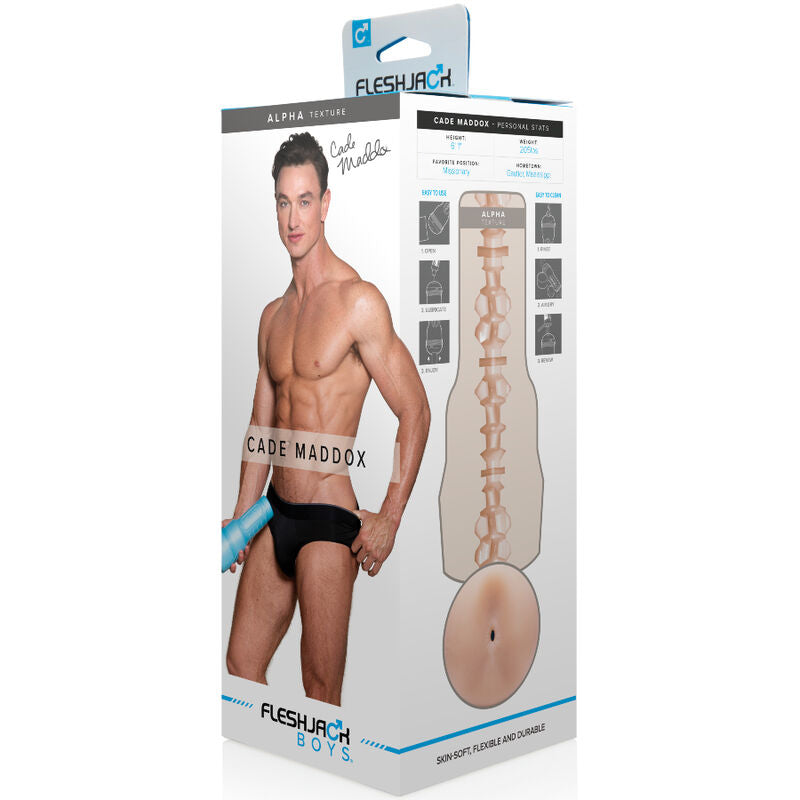 Comprar FLESHJACK Cade Maddox Alpha – Masturbador Ergonómico Para Una Experiencia De Placer Única-Noxtic
