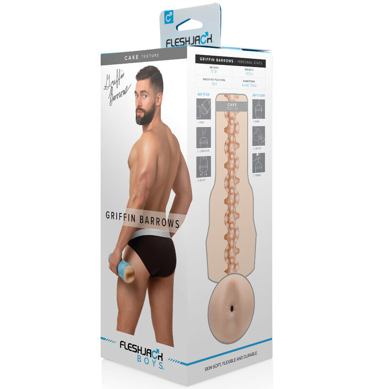 Comprar Fleshjack Masturbador Griffin Barrows – Juguete Erótico Con Estimulación Sensorial Envolvente-Noxtic