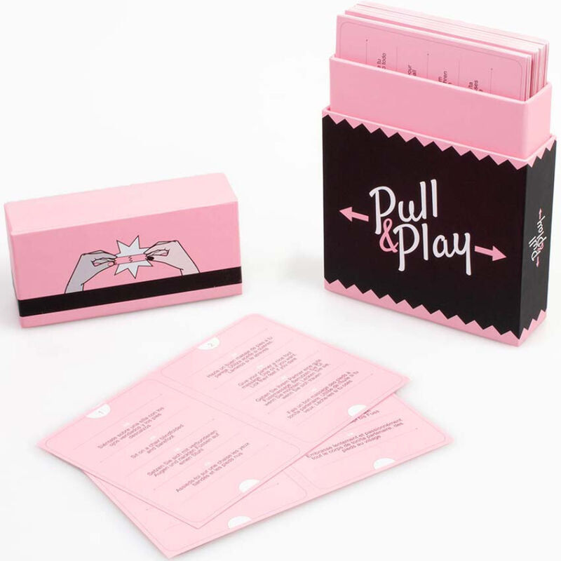 Comprar SECRETPLAY Pull & Play Juego De Cartas – Diversión Interactiva Para Parejas Con Diseño Innovador-Noxtic