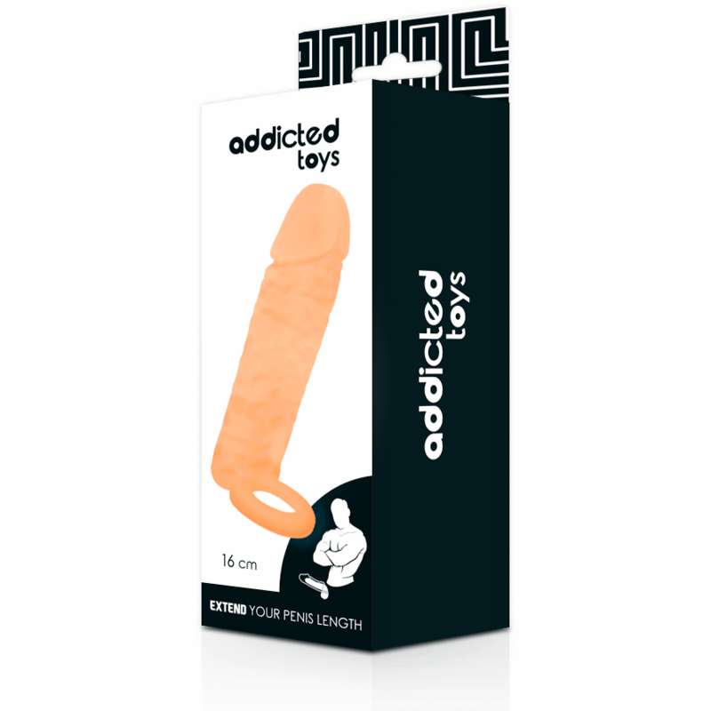 Comprar ADDICTED TOYS Extensión 16 CM – Funda Suave Con Acabado Realístico Para Mayor Comodidad-Noxtic