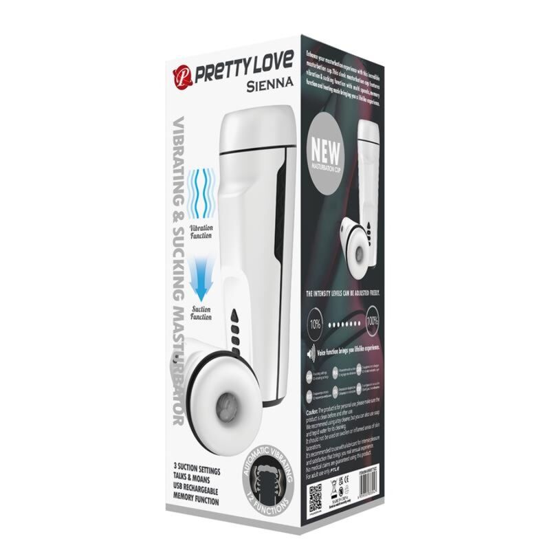 Comprar Pretty Love Sienna – Masturbador Masculino Con Vibración Y Succión Innovadora-Noxtic