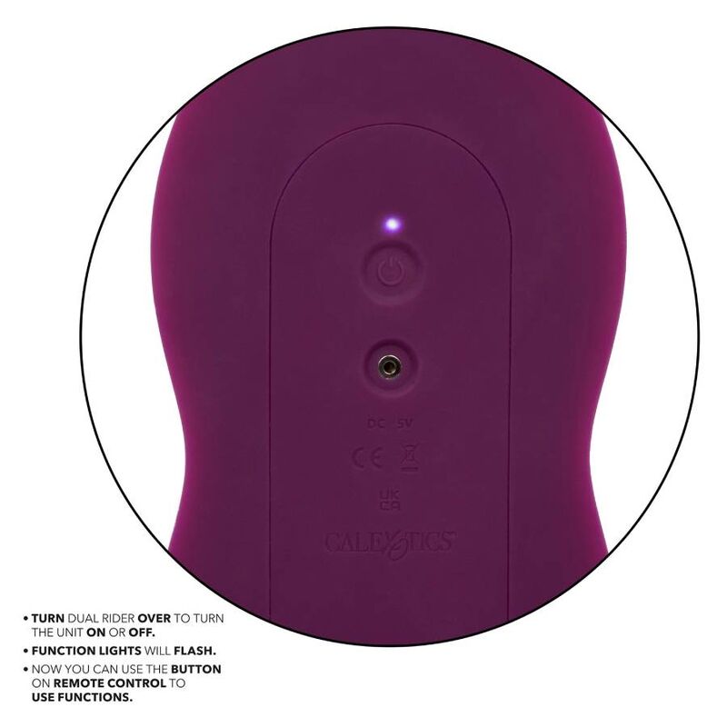 Comprar CALEXOTICS Remote Control Dual Rider – Masajeador Doble Con Control Remoto Para Placer Personalizado-Noxtic