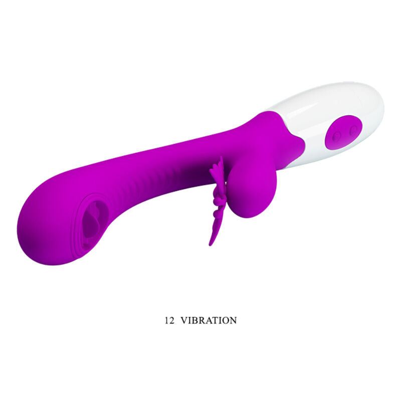 Comprar PRETTY LOVE Moth Licking Vibrador Lila – Diseño Ergonómico Con Múltiples Funciones-Noxtic